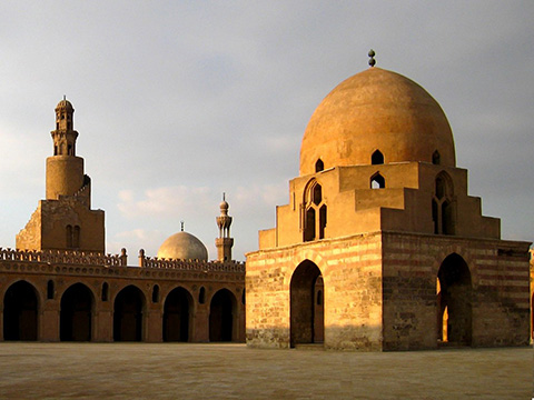 Ahmad Ibn Tulun Mosque in Cairo, Egypt.
